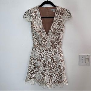 NWOT Dress The Population Lace Romper